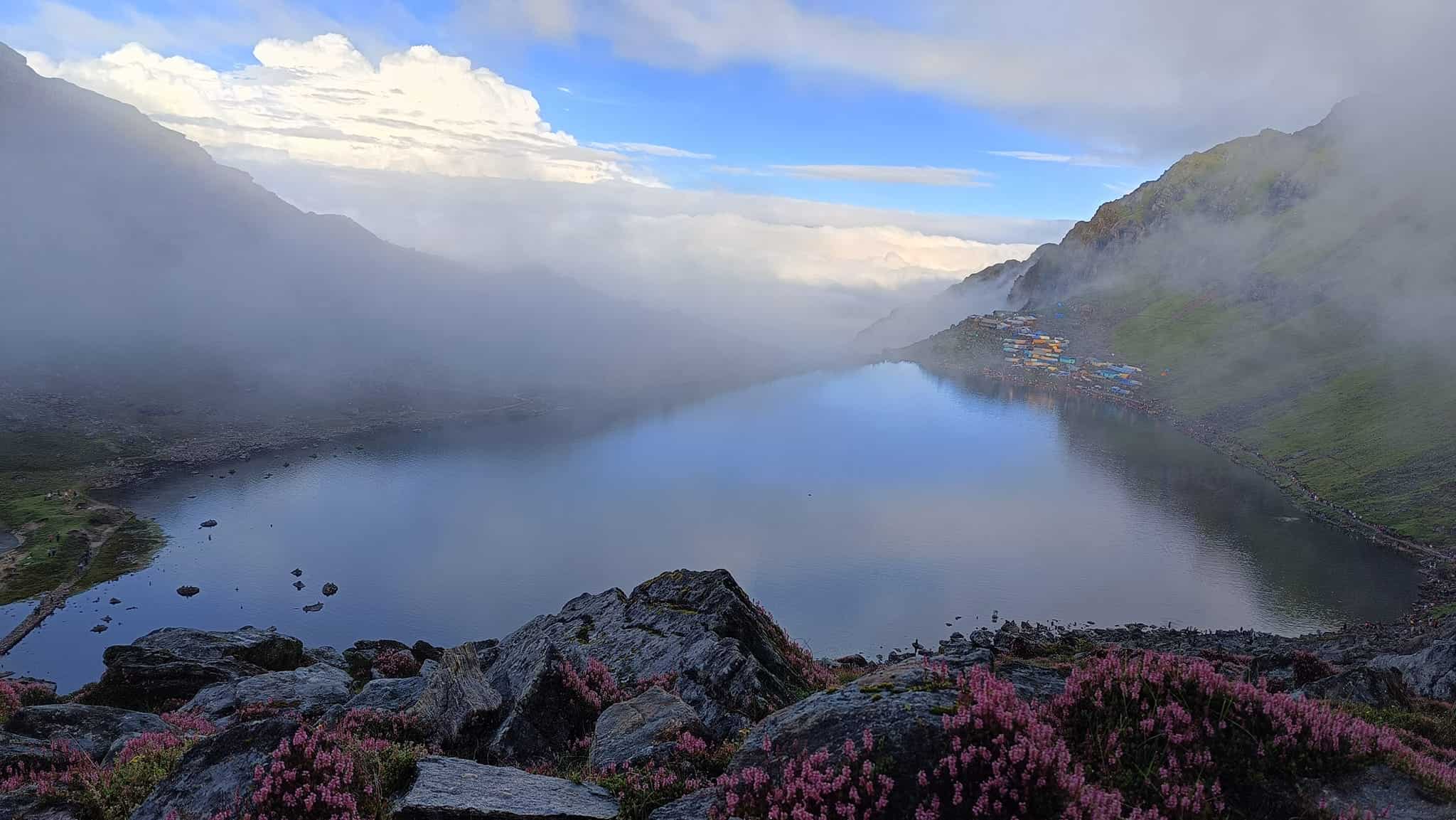 Helambu Trek: Serene Lakes, Flowers, and Cloudy Himalayan Views